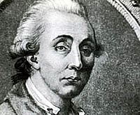 Christian Cannabich 1779. Kupferstich von Egid Verhelst.