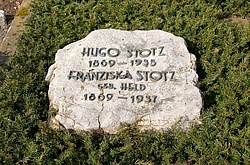 Grab Hugo Stotz auf dem Mannheimer Hauptfriedhof