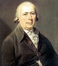Painting by Ignaz Fraenzl from 1780. Painted by Johann Wilhelm Hoffnas.